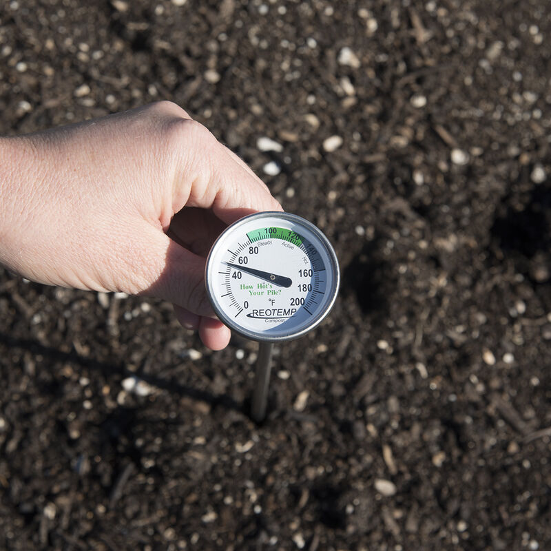 New! Stainless Steel Compost Thermometer - Uncle Jim's Worm Farm