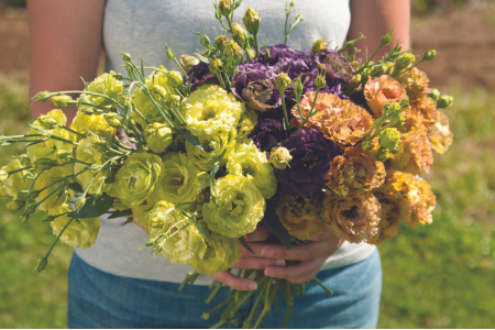 Lisianthus bouquet