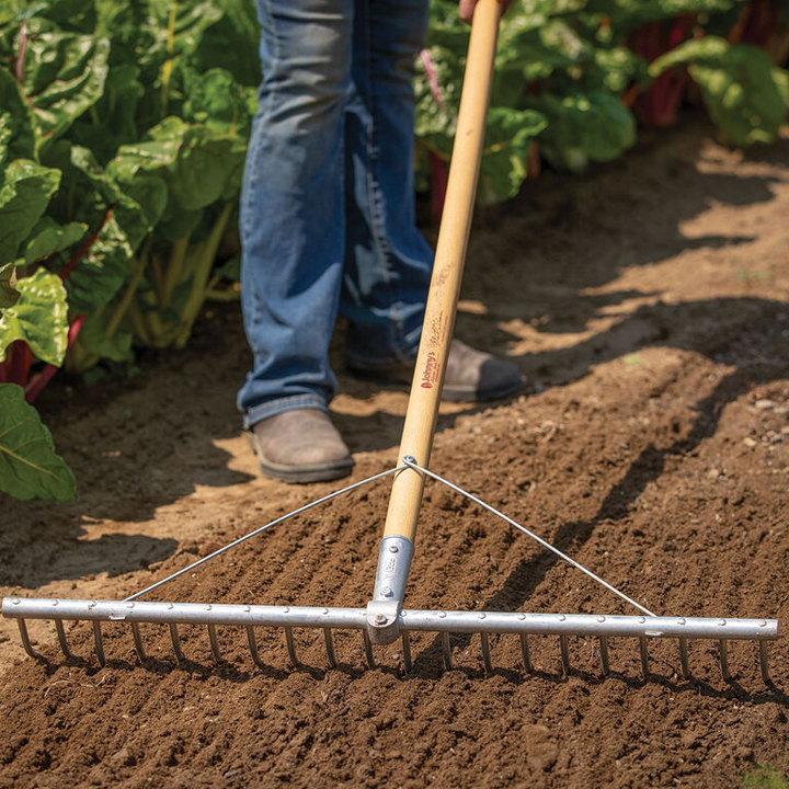 Bed prep rake