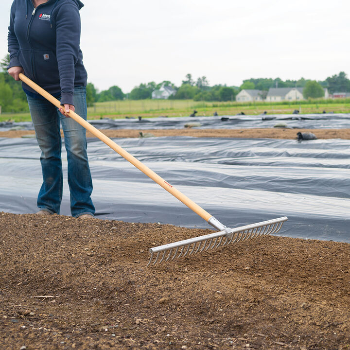 Bed prep rake